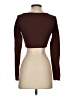 Shein Brown Long Sleeve Top Size XS - photo 2