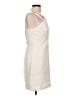 Halston 100% Polyester Ivory Cocktail Dress Size 10 - photo 4