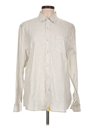 Adriano Goldschmied Long Sleeve Button-Down Shirt (view 1)