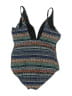 Miraclesuit Print Blue One Piece Swimsuit Size XL (estimated) - photo 2