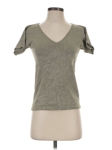 Linda Allard Ellen Tracy Short Sleeve Silk Top (view 1)