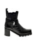 Nude Black Ankle Boots Size EU 39 - photo 1