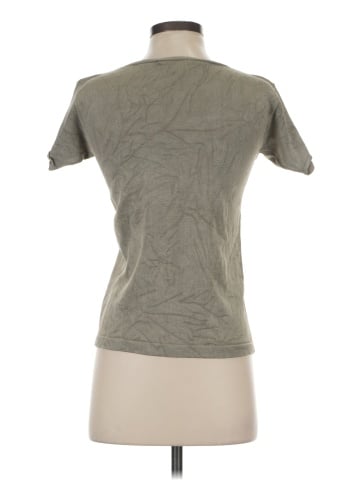 Linda Allard Ellen Tracy Short Sleeve Silk Top (view 2)