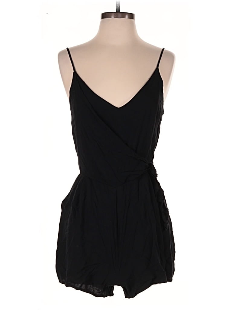 Pre-owned One Clothing Romper In Black