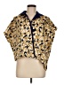 Assorted Brands Gold Short Sleeve Blouse Size M - photo 1