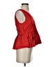 J.Crew Always Red Sleeveless Blouse Size 2 - photo 4