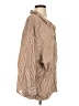 Zara Stripes Brown Long Sleeve Blouse Size XS - photo 4