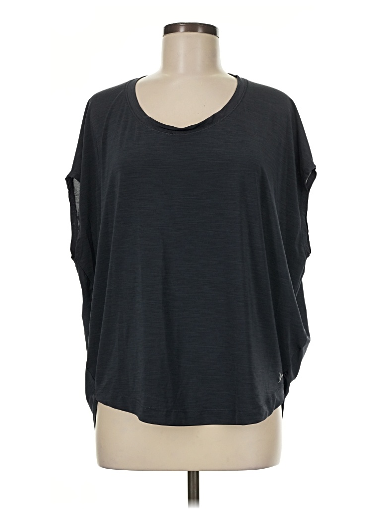 Pre-owned Old Navy 3/4 Sleeve T-shirt In Gray