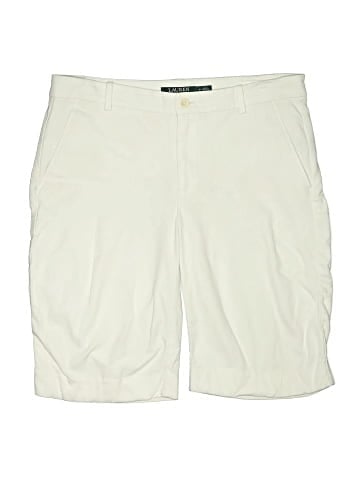 Lauren by Ralph Lauren Khaki Shorts (view 1)