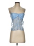 Shein Blue Halter Top Size 4 - photo 1