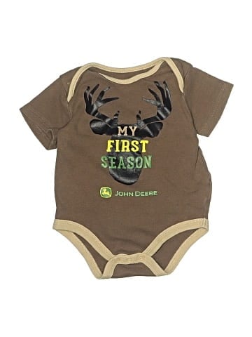 John Deere Short Sleeve Onesie (view 1)