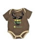 John Deere 100% Cotton Camo Brown Short Sleeve Onesie Size 9-12 mo - photo 1