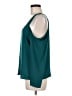 Cooper & Ella 100% Polyester Teal Long Sleeve Blouse Size Med (2) - photo 5