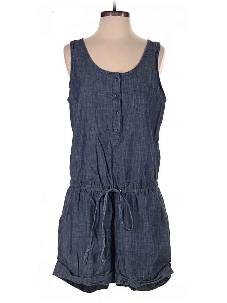 Pre-owned Lucky Brand Romper In Blue