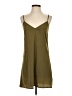 ASOS 100% Polyester Solid Green Casual Dress Size 4 - photo 1