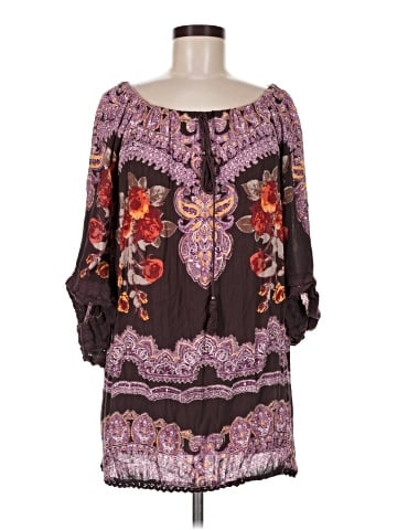 Angie 3/4 Sleeve Blouse (view 1)