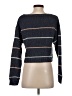 360 Sweater Stripes Gray Pullover Sweater Size S - photo 2