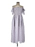Assorted Brands Purple Casual Dress Size L - photo 1