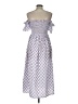 Assorted Brands Purple Casual Dress Size L - photo 2