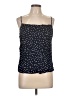 Elodie 100% Rayon Black Sleeveless Blouse Size L - photo 1