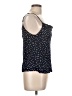 Elodie 100% Rayon Black Sleeveless Blouse Size L - photo 4