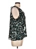 Parker 100% Polyester Green Sleeveless Blouse Size L - photo 4