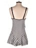 Natori Chevron-herringbone Black Romper Size M - photo 2