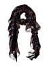 Juicy Couture Black Blue Scarf One size - photo 1