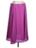 J.Crew 100% Silk Solid Purple Silk Skirt Size 8 - photo 1