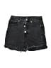 Gap Hearts Black Denim Shorts Size 24R - photo 1