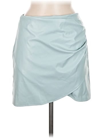 Alya Faux Leather Skirt (view 1)