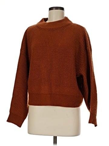 Line & Dot Turtleneck Sweater (view 1)