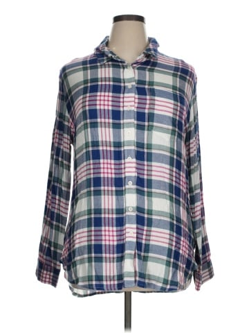 Joules Long Sleeve Button-Down Shirt (view 1)