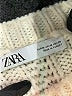 Zara Ivory Turtleneck Sweater Size M - photo 7