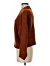 Line & Dot Solid Brown Turtleneck Sweater Size M - photo 5