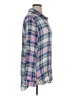 Joules 100% Viscose Plaid Blue Long Sleeve Button-Down Shirt Size 14 - photo 4