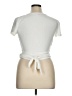 YMI Ivory Short Sleeve Top Size XL - photo 2