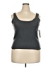 Love Streak Gray Tank Top Size 2X - photo 1