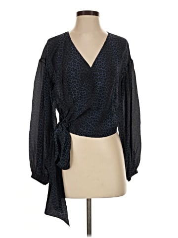 Ramy Brook Long Sleeve Silk Top (view 1)