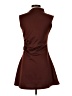 Cider Solid Brown Cocktail Dress Size S - photo 2
