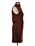 Cider Solid Brown Cocktail Dress Size S - photo 4