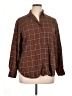 Uniqlo Plaid Brown Long Sleeve Button-Down Shirt Size XL - photo 1