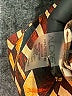 Alexis 100% Polyester Animal Print Orange Long Sleeve Blouse Size S - photo 8