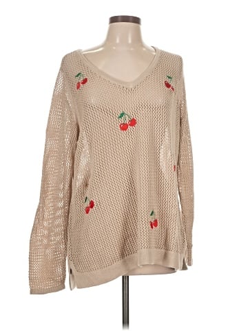 Belle By Kim Gravel Pullover Sweater (view 1)