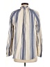 Natalie Martin Blue Long Sleeve Blouse Size M - photo 2