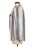 Natalie Martin Blue Long Sleeve Blouse Size M - photo 5