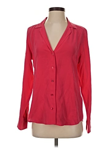 Equipment Long Sleeve Blouse (view 1)