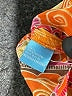 J. McLaughlin 100% Cotton Paisley Orange Long Sleeve Button-Down Shirt Size S - photo 8