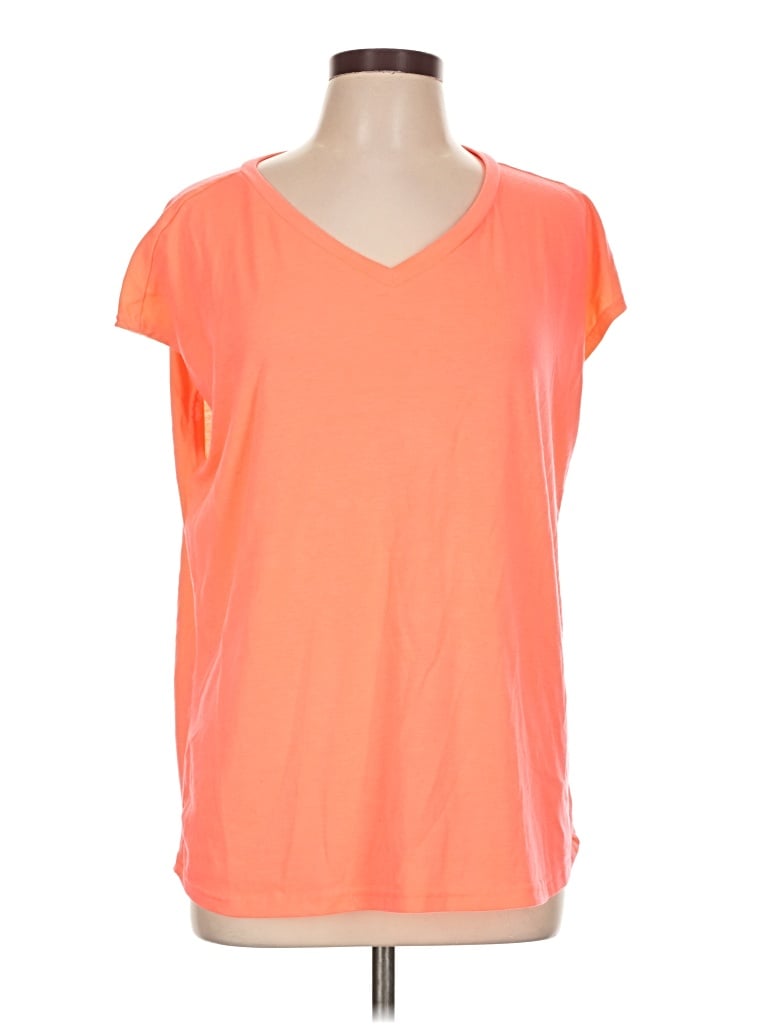 Pre-owned Shein Short Sleeve T-shirt In Orange