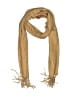 V.Fraas 100% Acrylic Tan Scarf One size - photo 1